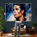 Abstract Michael Jackson Photo Wall Art Canvas Print by MyGreatCanvas | Canvas Wall Art Prints | Photo Prints & Wall Decor