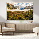 Half Dome Yosemite Canvas Wall Art – Majestic Triptych