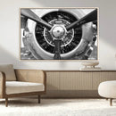 Vintage Airplane Wall Art Canvas Print by MyGreatCanvas | Canvas Wall Art Prints | Photo Prints & Wall Decor