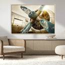 Vintage Airplane Canvas Print by MyGreatCanvas | Canvas Wall Art Prints | Photo Prints & Wall Decor