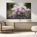 Pink Wild Flower Canvas Print by MyGreatCanvas | Canvas Wall Art Prints | Photo Prints & Wall Decor
