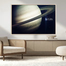 Framed Saturn Wall Art Canvas Print