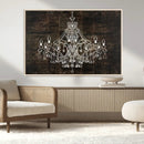Rustic Chandelier Canvas Print by MyGreatCanvas | Canvas Wall Art Prints | Photo Prints & Wall Decor