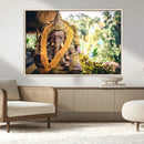 Hinduism Statue Wall Art Canvas Print