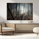 Dark Family and Tree Wall Art Canvas Print by MyGreatCanvas | Canvas Wall Art Prints | Photo Prints & Wall Decor