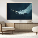 Swimmer Wall Art Canvas Print