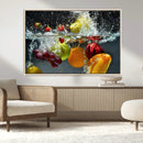 Kithen Vegetables World Wall Art Canvas Print