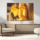 Gold Buddha Statue Hands Wall Art Canvas Print by MyGreatCanvas | Canvas Wall Art Prints | Photo Prints & Wall Decor