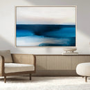 Dark Blue Abstract Wall Art Canvas Print by MyGreatCanvas | Canvas Wall Art Prints | Photo Prints & Wall Decor