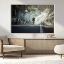 Cycling Road Bike in the Morning, Cycling Road Bike Canvas by MyGreatCanvas | Canvas Wall Art Prints | Photo Prints & Wall Decor