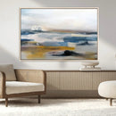 Abstract Landscape Wall Art Canvas | 3 Panel Modern Blue, by MyGreatCanvas | Canvas Wall Art Prints | Photo Prints & Wall Decor