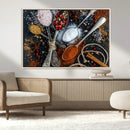Spices and Seasonings Canvas Wall Art – Colorful Triptych by MyGreatCanvas | Canvas Wall Art Prints | Photo Prints & Wall Decor
