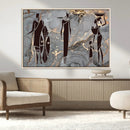 African American Wall Art – Elegant African Women Canvas