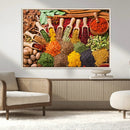 Spices Kitchen Wall Art Canvas Print by MyGreatCanvas | Canvas Wall Art Prints | Photo Prints & Wall Decor