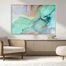Colorful Marble Fluid Effect Canvas Wall Art Print by MyGreatCanvas | Canvas Wall Art Prints | Photo Prints & Wall Decor