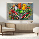 Spoonful of Spices Cooking Wall Art Canvas Print - Vibrant by MyGreatCanvas | Canvas Wall Art Prints | Photo Prints & Wall Decor