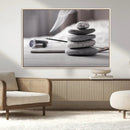 Burning Incense and Zen Stones Buddhism Wall Art, Zen Stones by MyGreatCanvas | Canvas Wall Art Prints | Photo Prints & Wall Decor