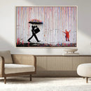 Banksy Wall Art Canvas Print, Framed Graffiti Art Picture by MyGreatCanvas | Canvas Wall Art Prints | Photo Prints & Wall Decor