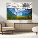 Yosemite Park Half Dome 3 Panel Canvas Print | Large Giclée by MyGreatCanvas | Canvas Wall Art Prints | Photo Prints & Wall Decor