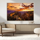 Mesmerizing Sunset from Grand Canyon Nal Park Wall Art,