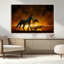 Horse Wall Art Canvas Print, Multi Panel Animal Canvas Print