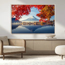 Mount Fuji Canvas Wall Art Japan Autumn Mountain Canvas