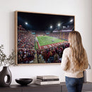 Washington-Grizzly Stadium Canvas Print, American Football