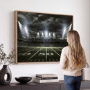 American Football Stadium Wall Art Canvas Print, Stadium