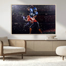 American Football Wall Art Canvas Print, Stadium Sport Wall by MyGreatCanvas | Canvas Wall Art Prints | Photo Prints & Wall Decor
