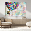 Up Pixar Poster, Look Up Pixar Wall Art, Up Pixar Canvas,