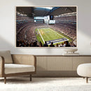 Dallas Cowboys Football Team Print - Arlington AT&T Stadium by MyGreatCanvas | Canvas Wall Art Prints | Photo Prints & Wall Decor