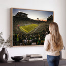 Oregon Stadium Canvas Wall Art - Captivating Game Day Scene