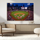 St. Louis Cardinals Baseball Team Print - Busch Stadium Wall by MyGreatCanvas | Canvas Wall Art Prints | Photo Prints & Wall Decor