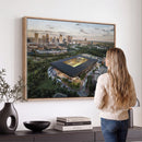 Columbus Crew Soccer Team Print - Columbus Crew Stadium Wall