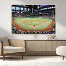 Texas Rangers Baseball Team Print - Arlington Globe Life