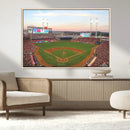 Cincinnati Reds Baseball Print Canvas- Cincinnati