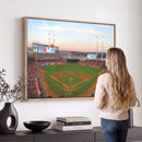 Cincinnati Reds Baseball Print Canvas- Cincinnati