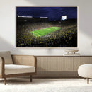 Michigan Wolverines Football Canvas Wall Decor, Football