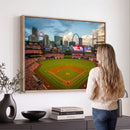 St. Louis Cardinals Baseball Team Print - Busch Stadium Wall