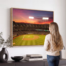 Oakland Athletics Baseball Team Print - Oakland Coliseum