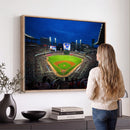 Truist Park Night Game Canvas Art - Atlanta Braves Stadium