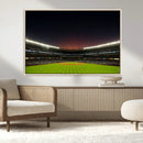 Yankee Stadium Night Game Triple Canvas, Yankee Stadium