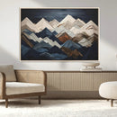 Mountain Wall Art – Modern Geometric Landscape Canvas Print, by MyGreatCanvas | Canvas Wall Art Prints | Photo Prints & Wall Decor