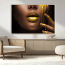 African American Art Black Woman Canvas Print, African Wall