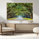 Wormsloe State Plantation Driveway Wall Art Canvas Print by MyGreatCanvas | Canvas Wall Art Prints | Photo Prints & Wall Decor
