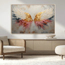 Golden Angel Wings Wall Art Canvas Print – Stunning Abstract by MyGreatCanvas | Canvas Wall Art Prints | Photo Prints & Wall Decor
