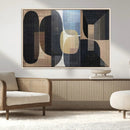 Minimalist Wabi Sabi Abstract Geometric Wall Art Canvas