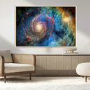 Spiral Galaxy Wall Art Canvas Print