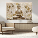 Serene Buddha Wall Art | Yoga Room Decor and Meditation Wall