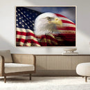 American Flag Eagle Symbol Wall Art, American Flag Eagle by MyGreatCanvas | Canvas Wall Art Prints | Photo Prints & Wall Decor